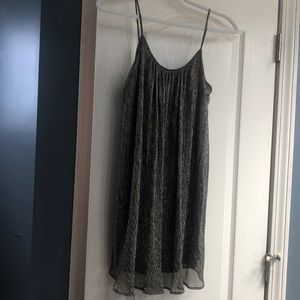 Super cute shimmer/gold/silver dress